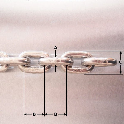Stainless Steel Short Link Chain AISI 316