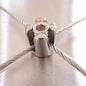 Stainless Steel Trellis Cross Clip - AISI 316