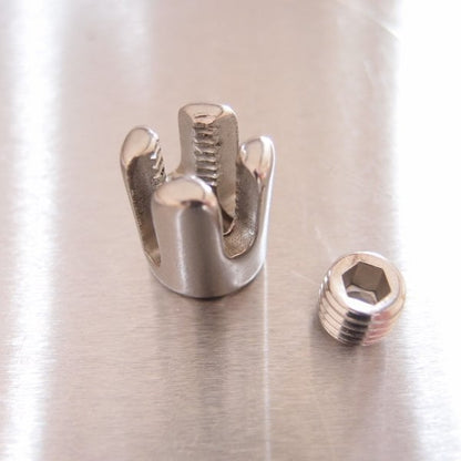 Stainless Steel Trellis Cross Clip - AISI 316