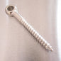 Stainless Steel Woodscrew Eye Bolt with Small Eye - AISI 316