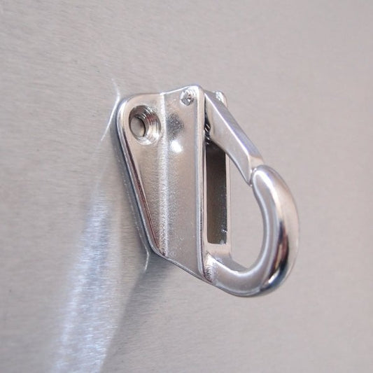 Stainless Steel Fending Hook with Safety Catch - AISI 316