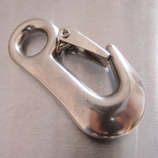 92mm Stainless Steel Winch Hooks - AISI 316