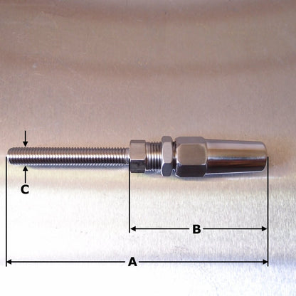 Stainless Steel Swageless Screwed/Stud Terminals AISI 316