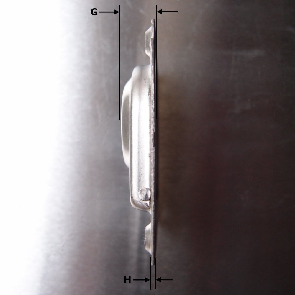 Stainless Steel Flush Lifting Pull with Spring - AISI 316