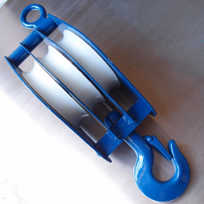 London Pattern Pulley Blocks with Nylon Sheaves: Triple Sheave 127mm
