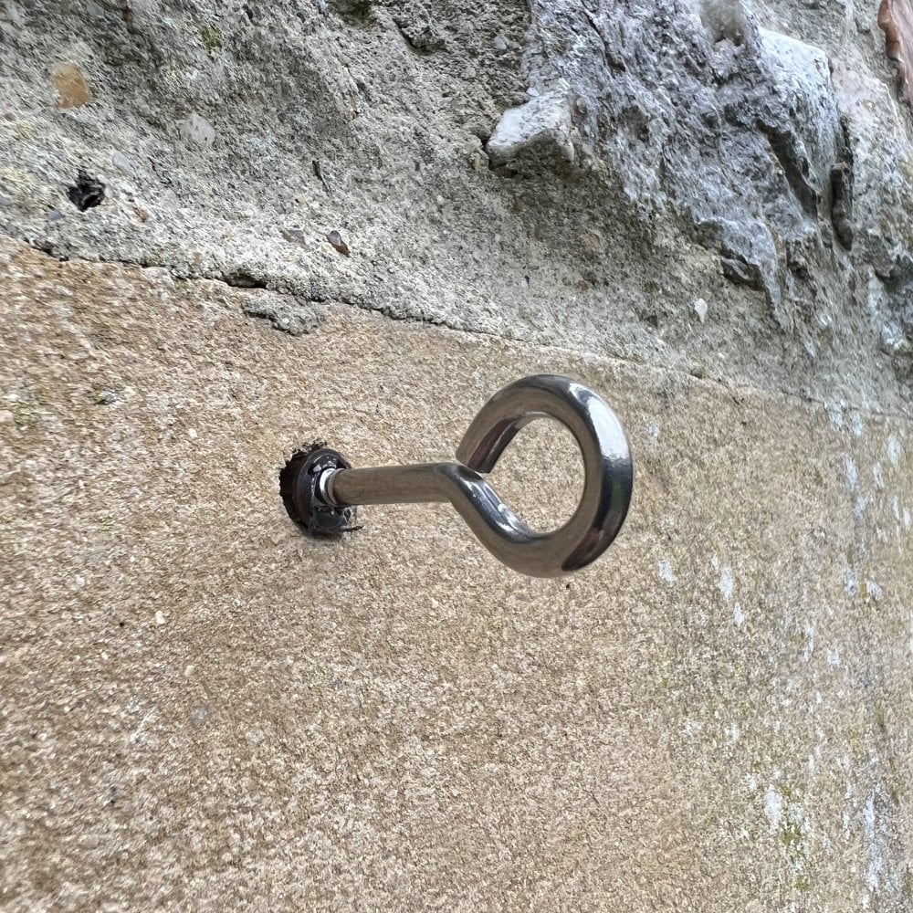 Stainless Steel Vine Eyes - Wood Screw Eye