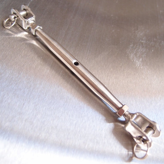 Stainless Steel Closed Body Rigging Screws - with Jaw each end - AISI 316