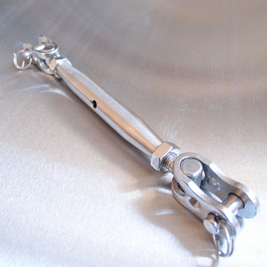Stainless Steel Closed Body Rigging Screws - Toggle each End - AISI 316