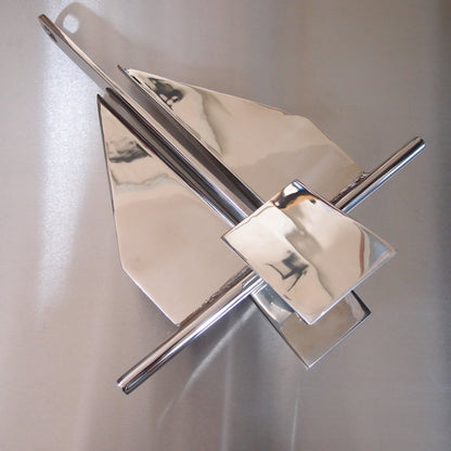 Stainless Steel Cruising / Crown Stock Boat Anchor - AISI 316