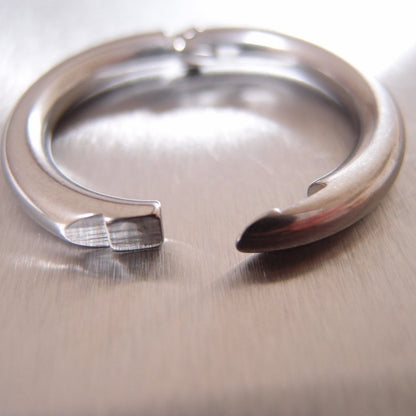 Stainless Steel Lockable Split Round Ring - AISI 316 - Clearance item