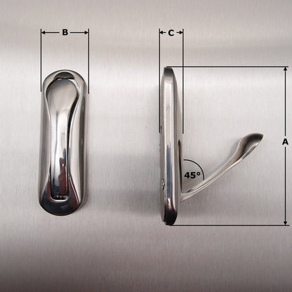 Stainless Steel Folding Coat Hooks