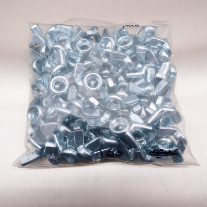 Wing Nuts Zinc Plated M10 (100 per bag available to clear)
