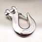 Stainless Steel Clevis Type Sling Hook with Safety Catch AISI 316