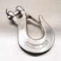 Stainless Steel Clevis Type Sling Hook with Safety Catch AISI 316