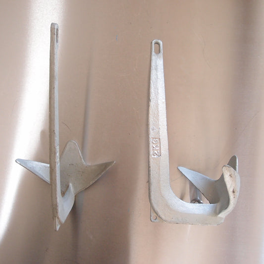 Jet / Trident/ Bruce Boat Anchor: Galvanised