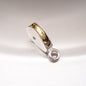 Single Awning Pulley - Die Cast Sheave - Fixed Round Eye - Zinc Plated Steel