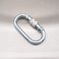 Carabiner - Screw Gate - 18mm Opening - 25kN - Zinc Plated Steel - Working at Height