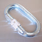 Carabiner - Screw Gate - 18mm Opening - 25kN - Zinc Plated Steel - Working at Height