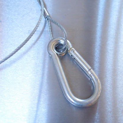 1 metre Trailer Breakaway Safety Cables