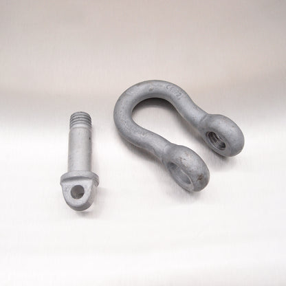 Large Bow Shackles High Tensile with Type A Pins - Galvanised