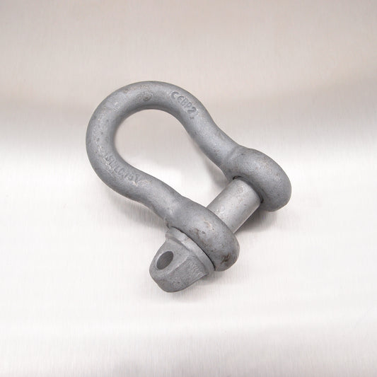 Large Bow Shackles High Tensile with Type A Pins - Galvanised