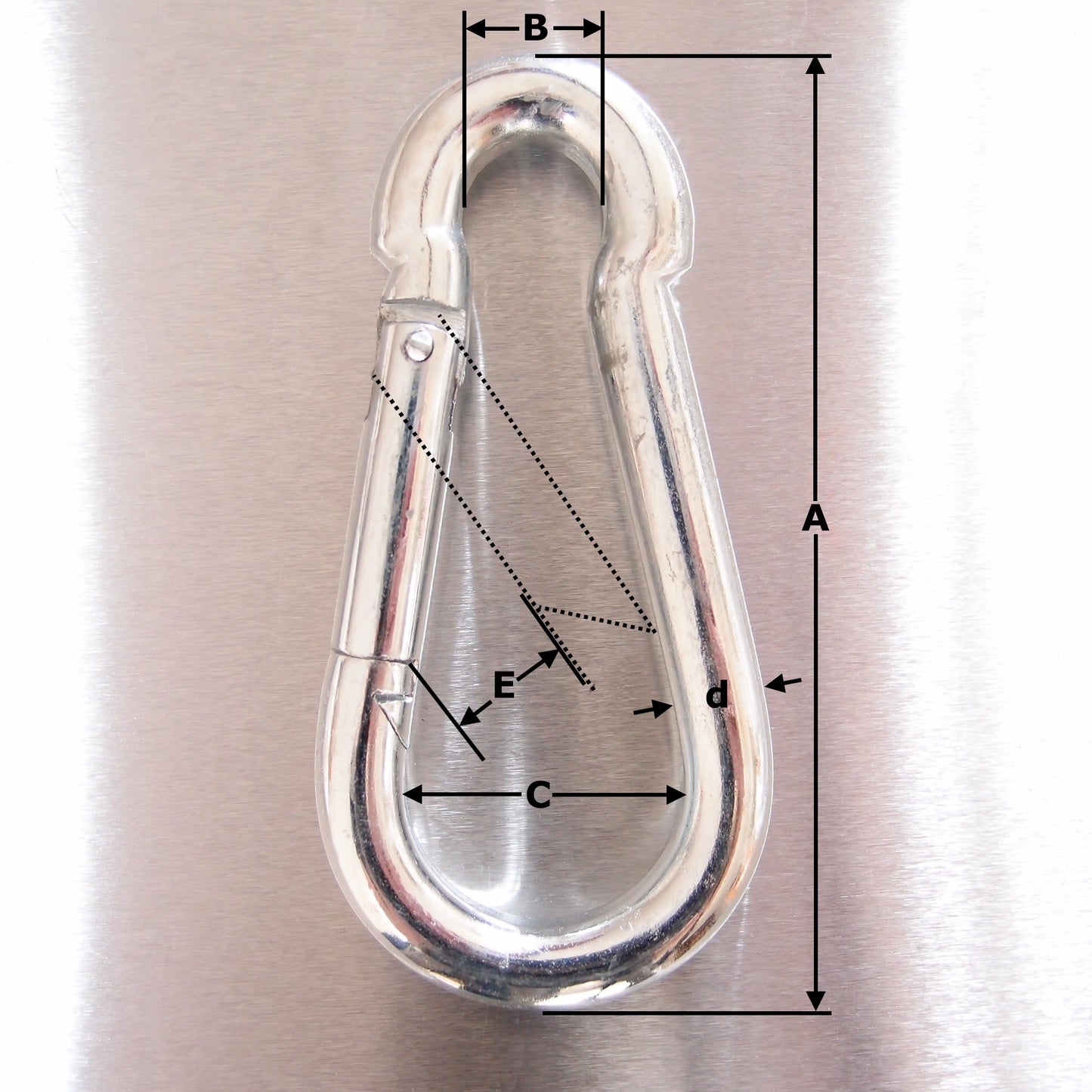 Carbine Hooks: Zinc Plated - Standard