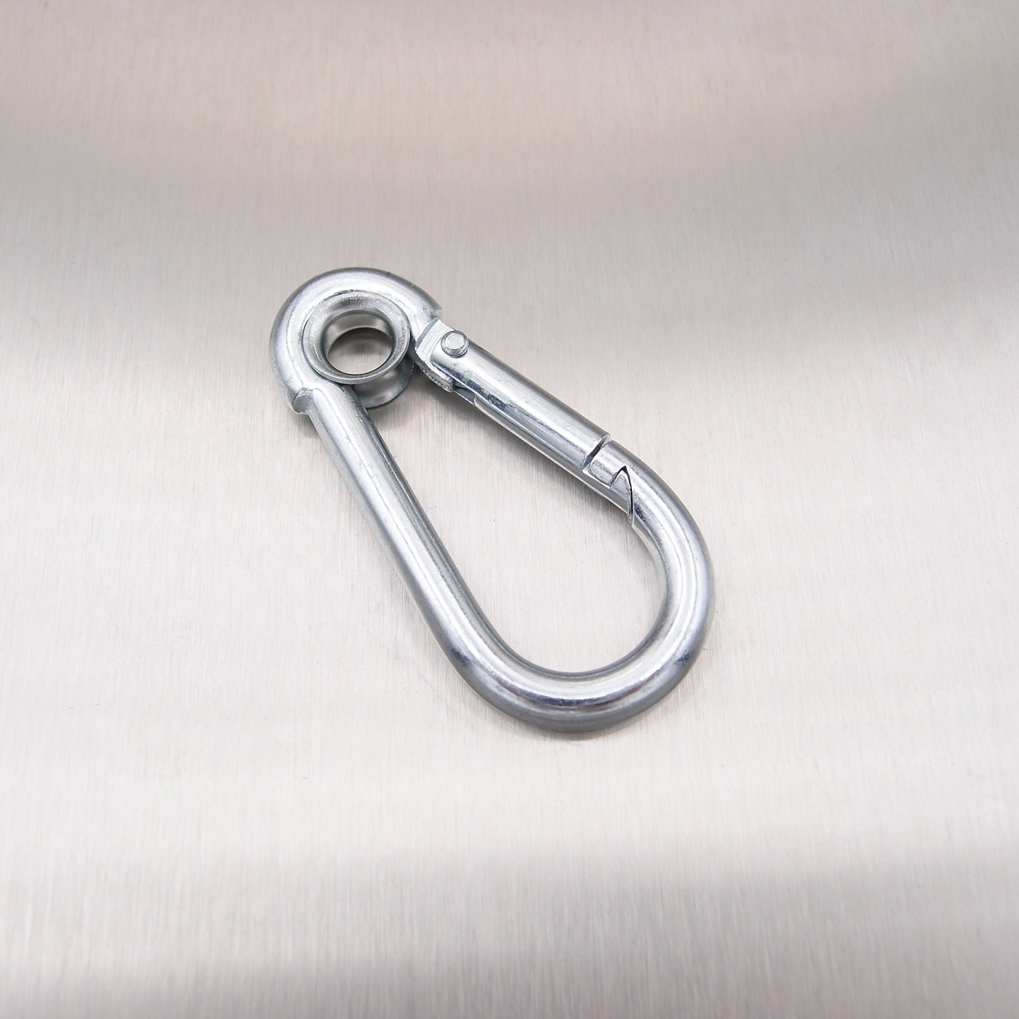 Carbine Hooks: Zinc Plated - with Eyelet