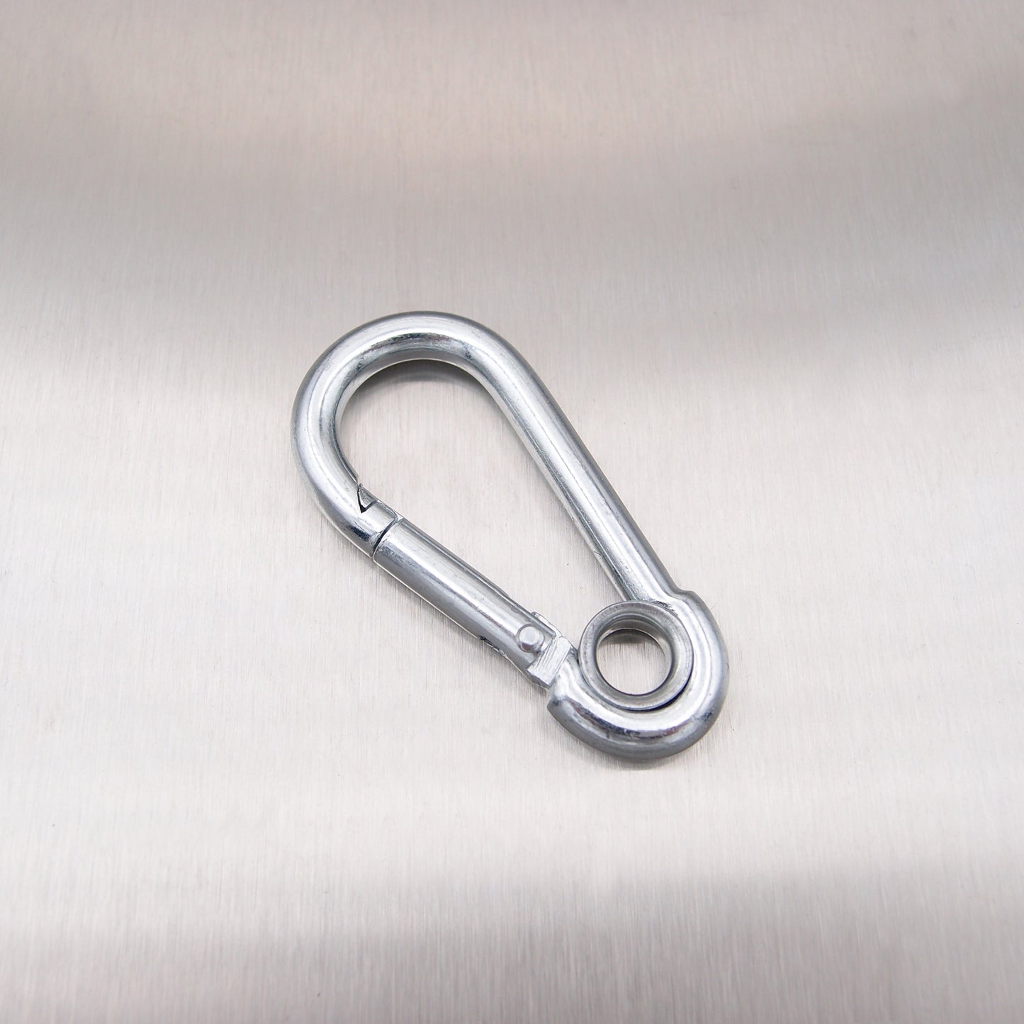 Carbine Hooks: Zinc Plated - with Eyelet