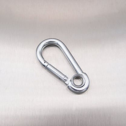 Carbine Hooks: Zinc Plated - with Eyelet