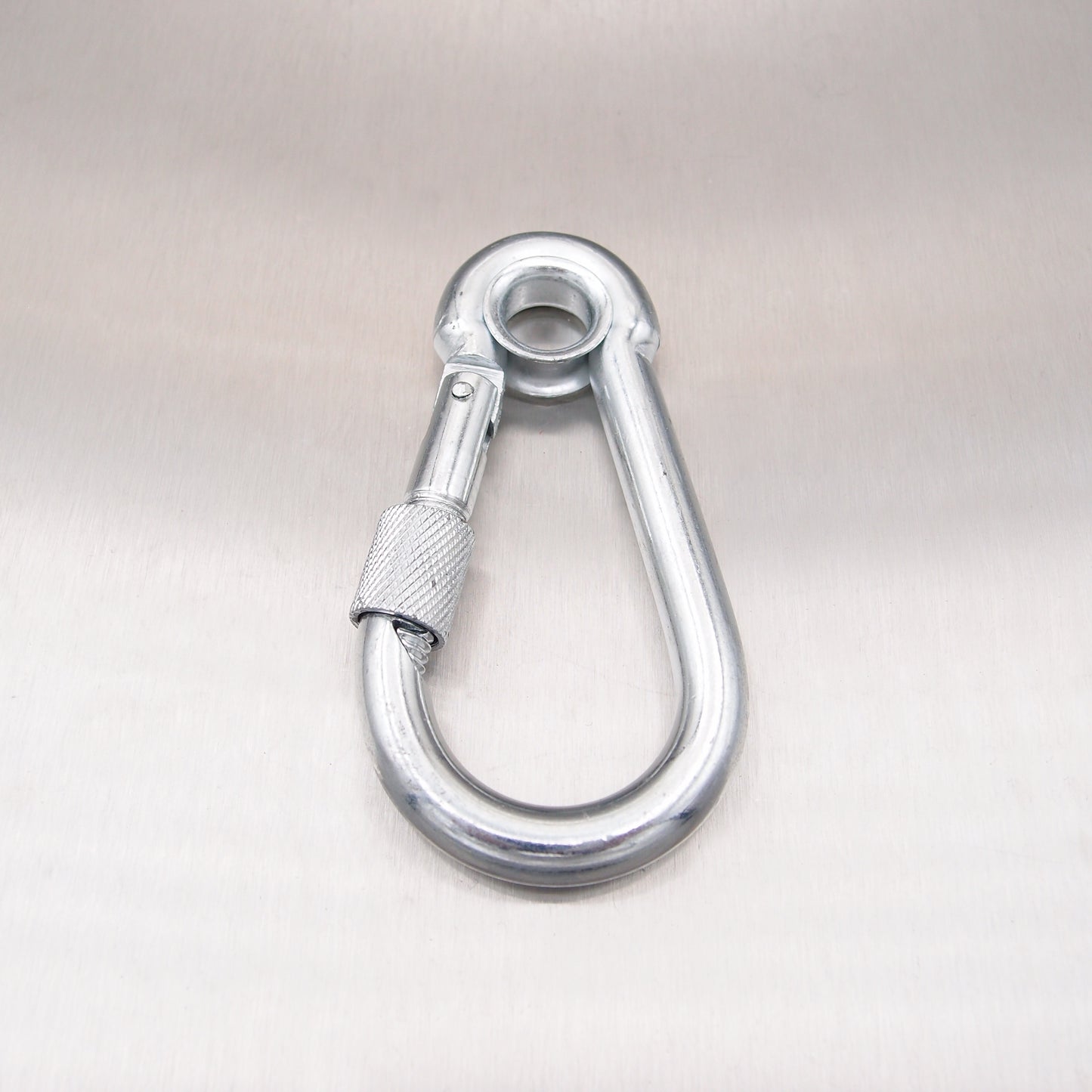 Carbine Hooks Zinc Plated with Eyelet and Screw Nut