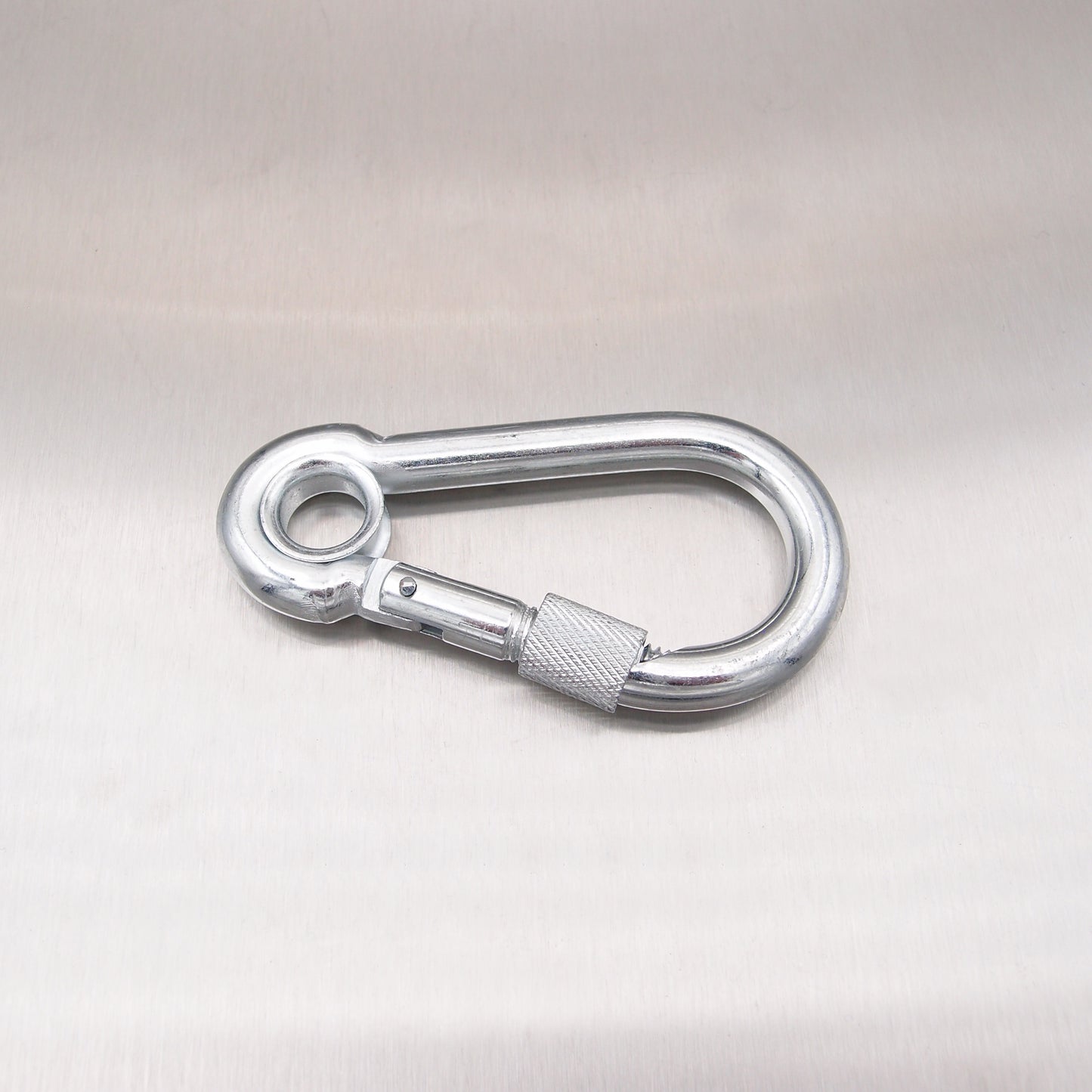 Carbine Hooks Zinc Plated with Eyelet and Screw Nut