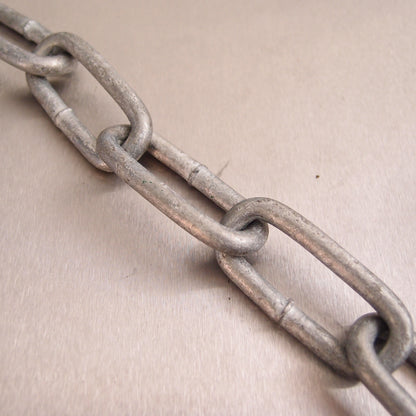 Long Link Chain - Galvanised
