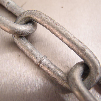 Long Link Chain - Galvanised