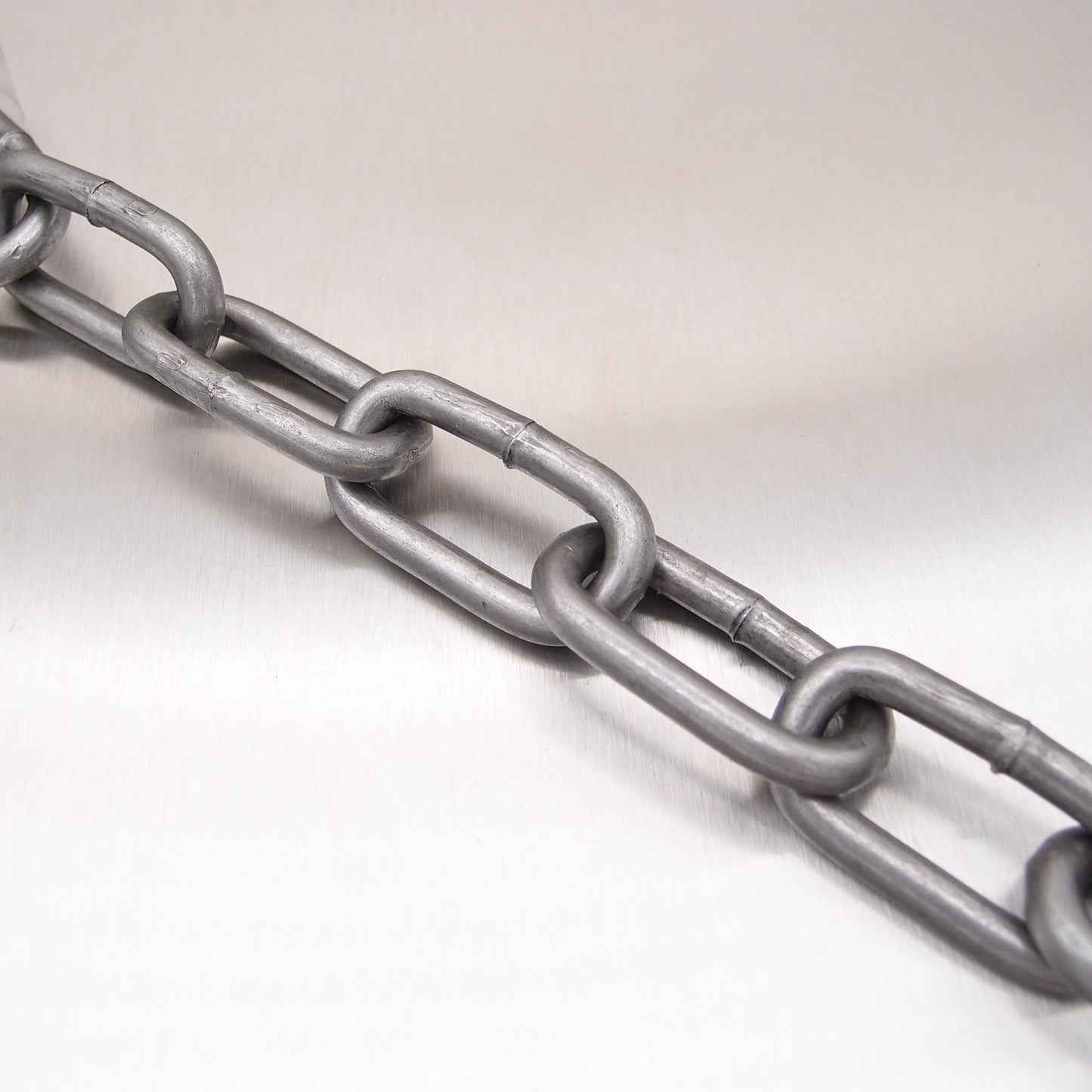 Mild Steel Welded Straight Link Chain - Self Colour