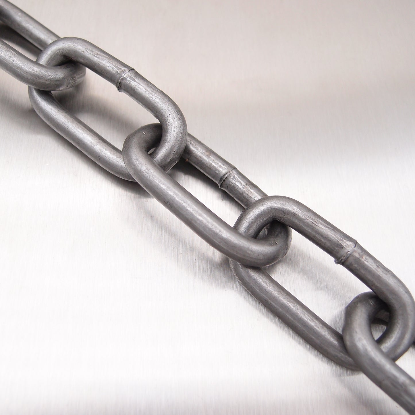 Mild Steel Welded Straight Link Chain - Self Colour