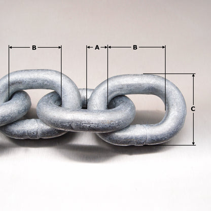 Short Link Chain - Galvanised