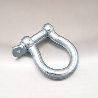 Bow Shackle with Screw Pin - Galvanised Steel - Commercial