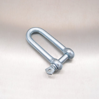 Commercial Long Dee Shackle Galvanised - Screw Pin