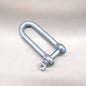 Commercial Long Dee Shackle Galvanised - Screw Pin