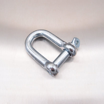 Commercial Dee Shackle: Galvanised with Screwed Collar Pin