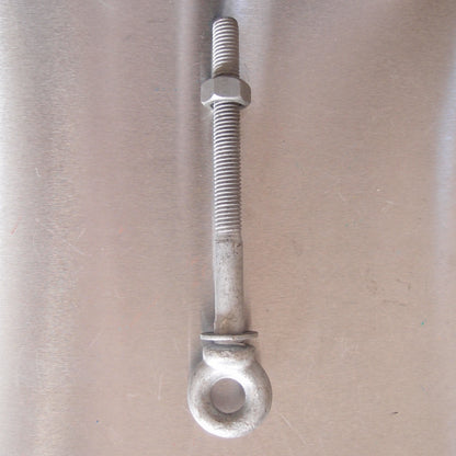 Long Shank Eyebolts with Nut and Washer - Galvanised