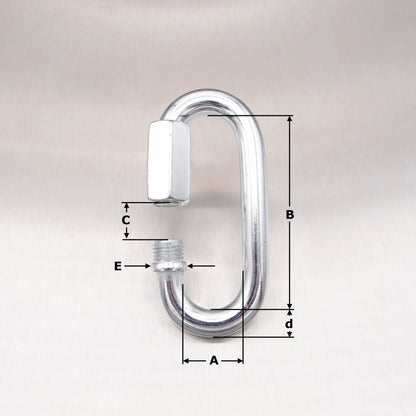 Quick Link - Zinc Plated Steel