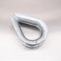 Wire Rope Thimbles: Commercial Galvanised