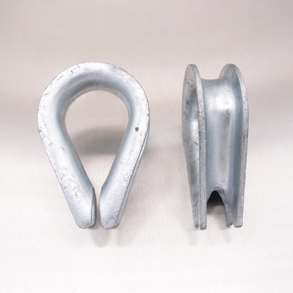 Wire Rope Thimbles: Commercial Galvanised
