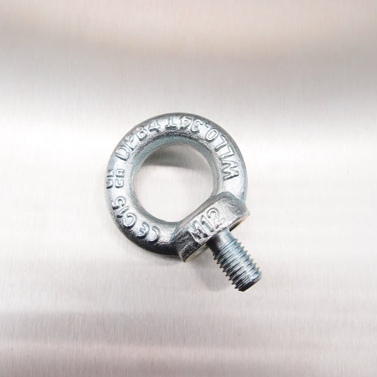 Lifting Eyebolt (Tested) - DIN 580 - Zinc Plated Steel