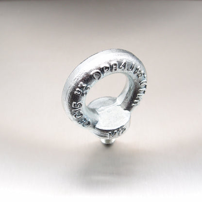Lifting Eyebolt (Tested) - DIN 580 - Zinc Plated Steel