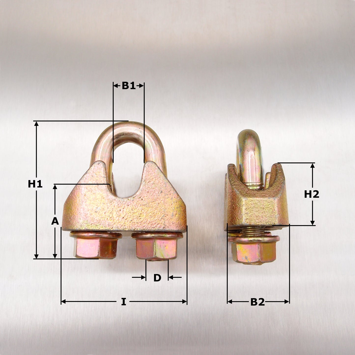 Wire Rope Grips: DIN1142