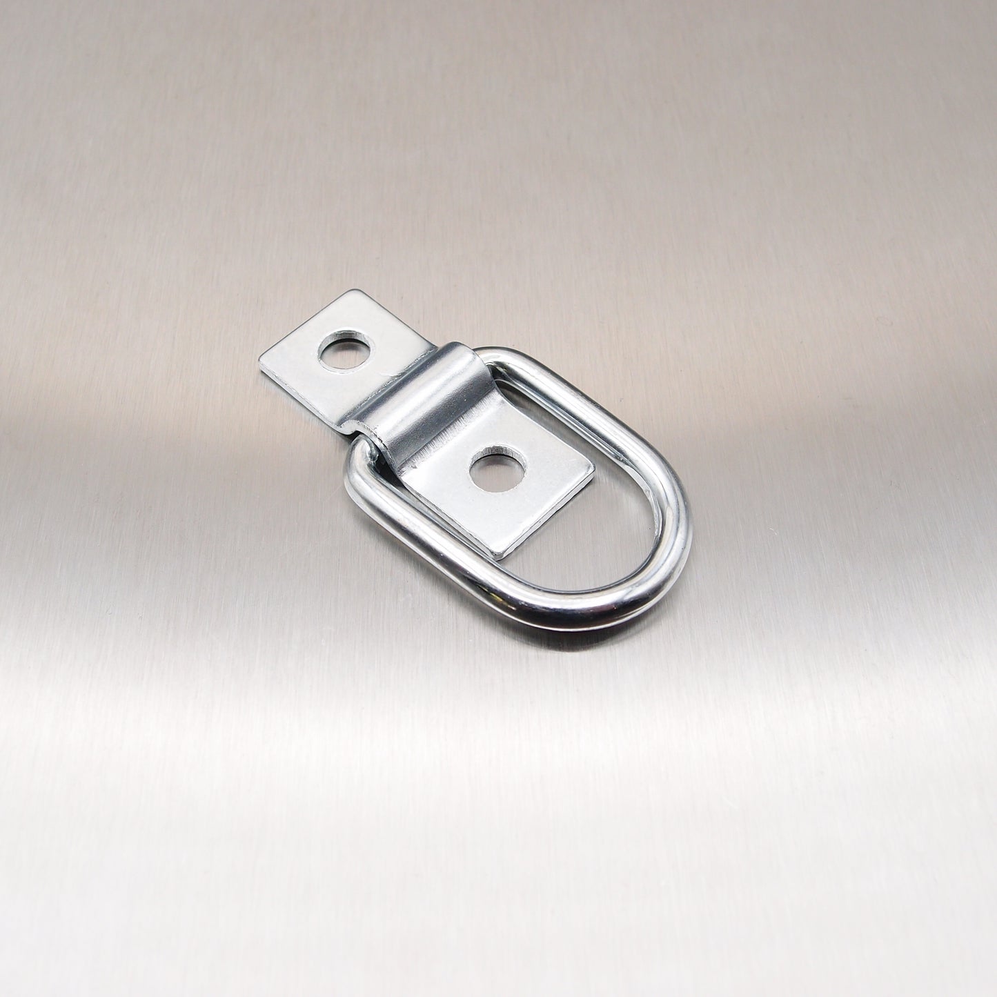 D-Ring with Mounting Bracket - Zinc Plated Steel