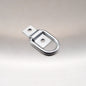 D-Ring with Mounting Bracket - Zinc Plated Steel