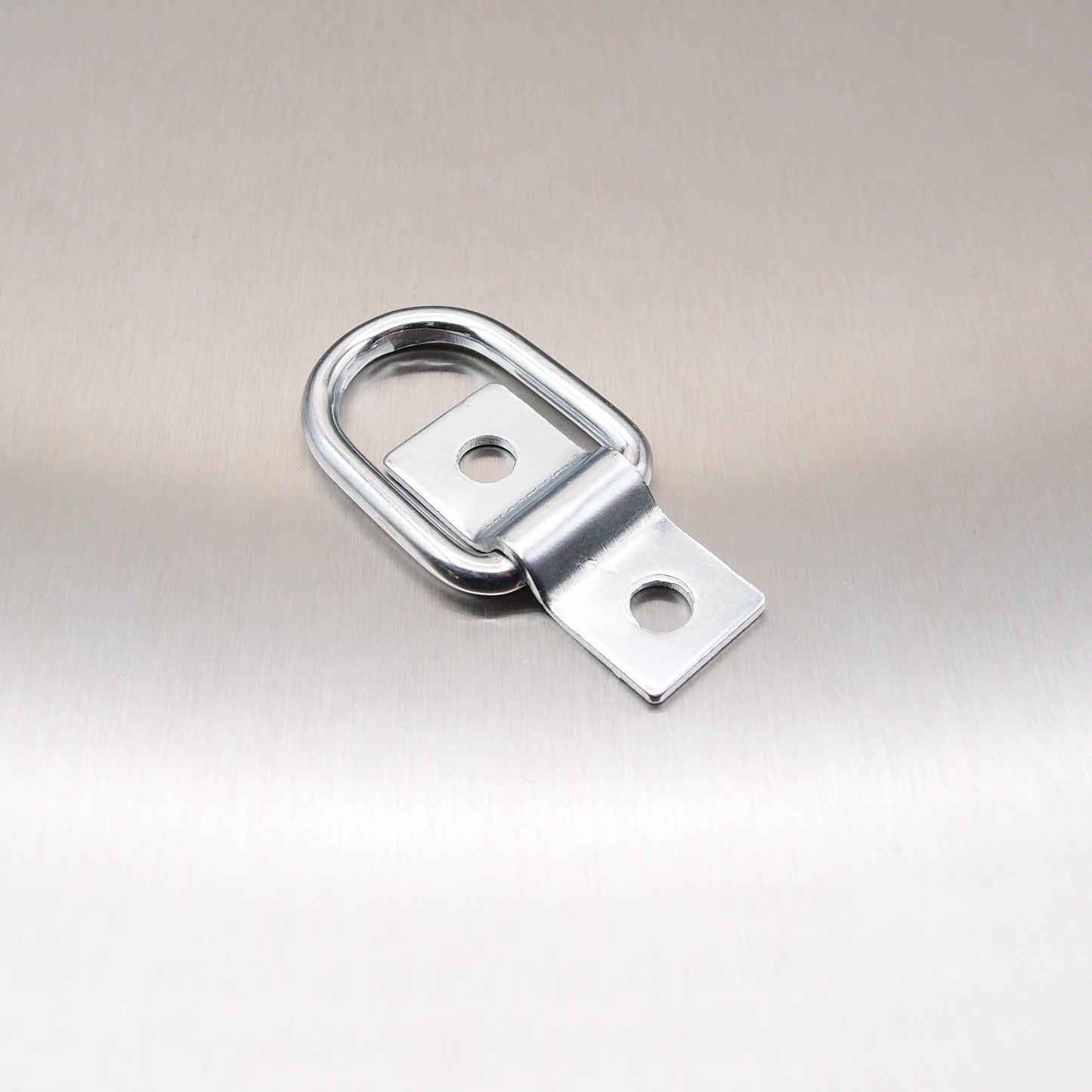 D-Ring with Mounting Bracket - Zinc Plated Steel